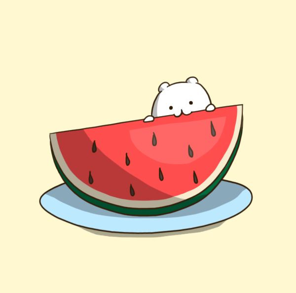 Кавайный Арбуз