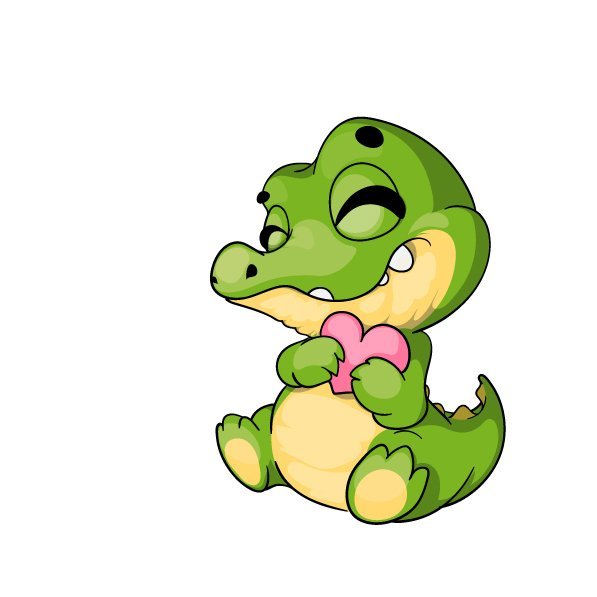 Смешной Крокодильчик