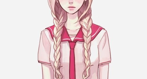 Аниме прически скосмчками