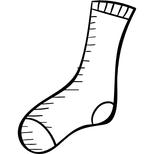 Носки карандашом