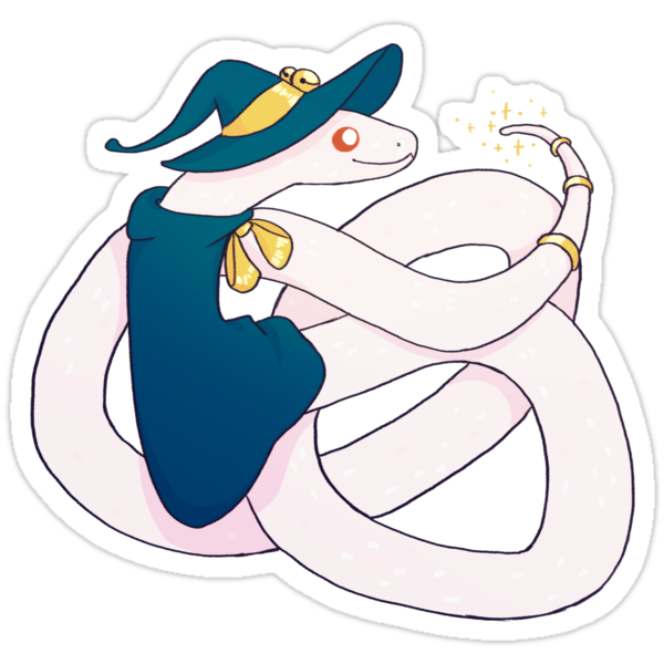 Милые змейки Стикеры