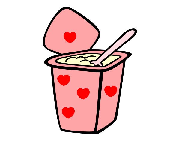 Йогурт рисунок