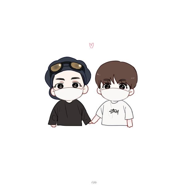 BTS Vkook Чиби