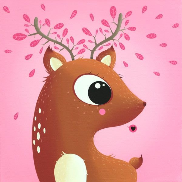 Няшный олень