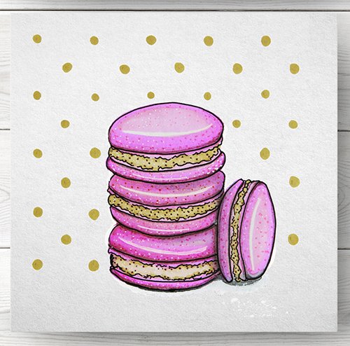 Скетч макарунс
