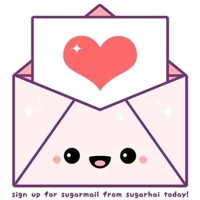 Кавайные рисунки конвертик