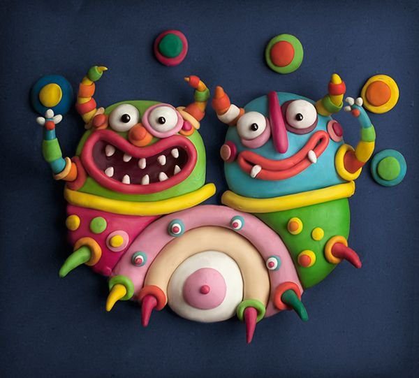 Инопланетянин из пластилина