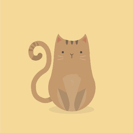 Кот Минимализм