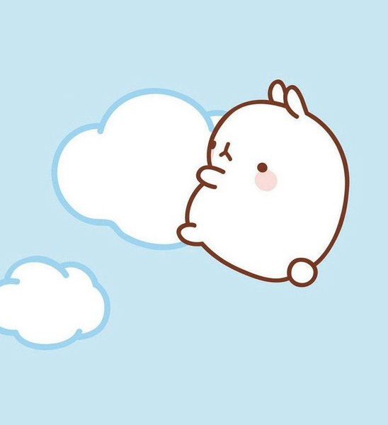 Милое облачко рисунок