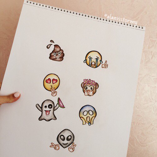 Маленькие милые рисунки в скетчбук