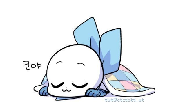 Свап Санс спит