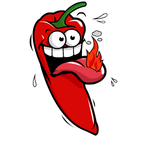 Острый перец стикер