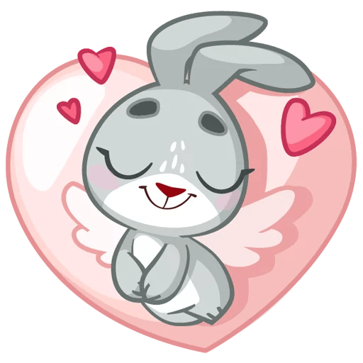 Зайчик с сердечком