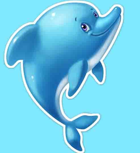 Дельфинчик для детей