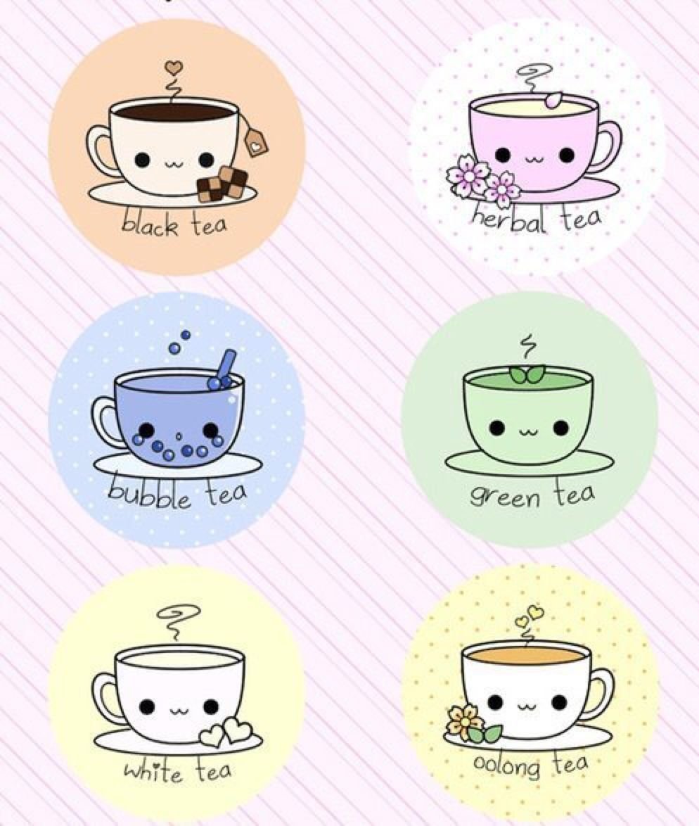 Картинки для срисовки чай