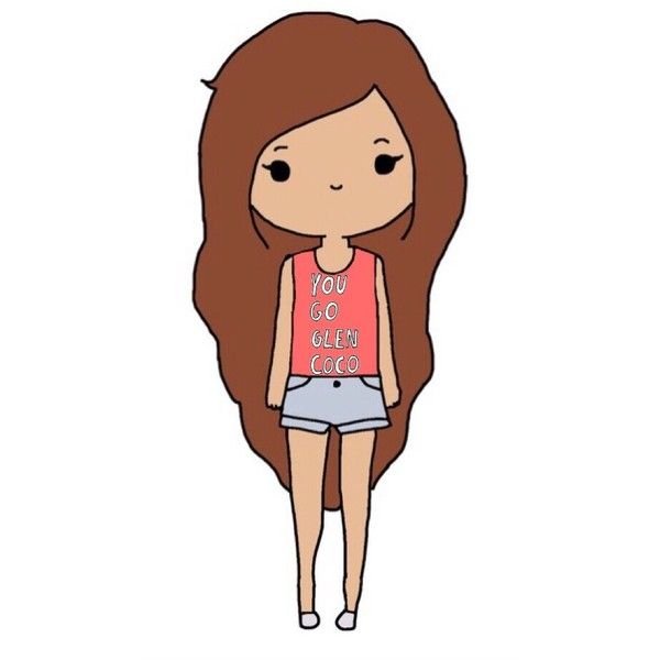 Срисовки для девочек начинающих простое