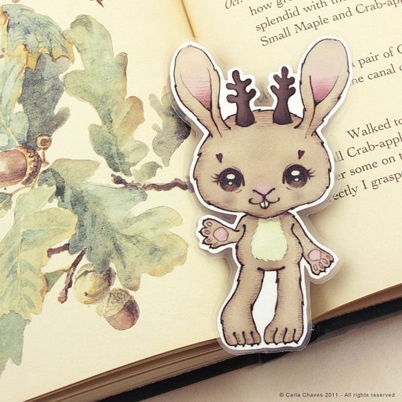 Милый рисунок на закладку