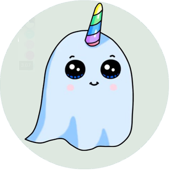 Милые призраки для срисовки