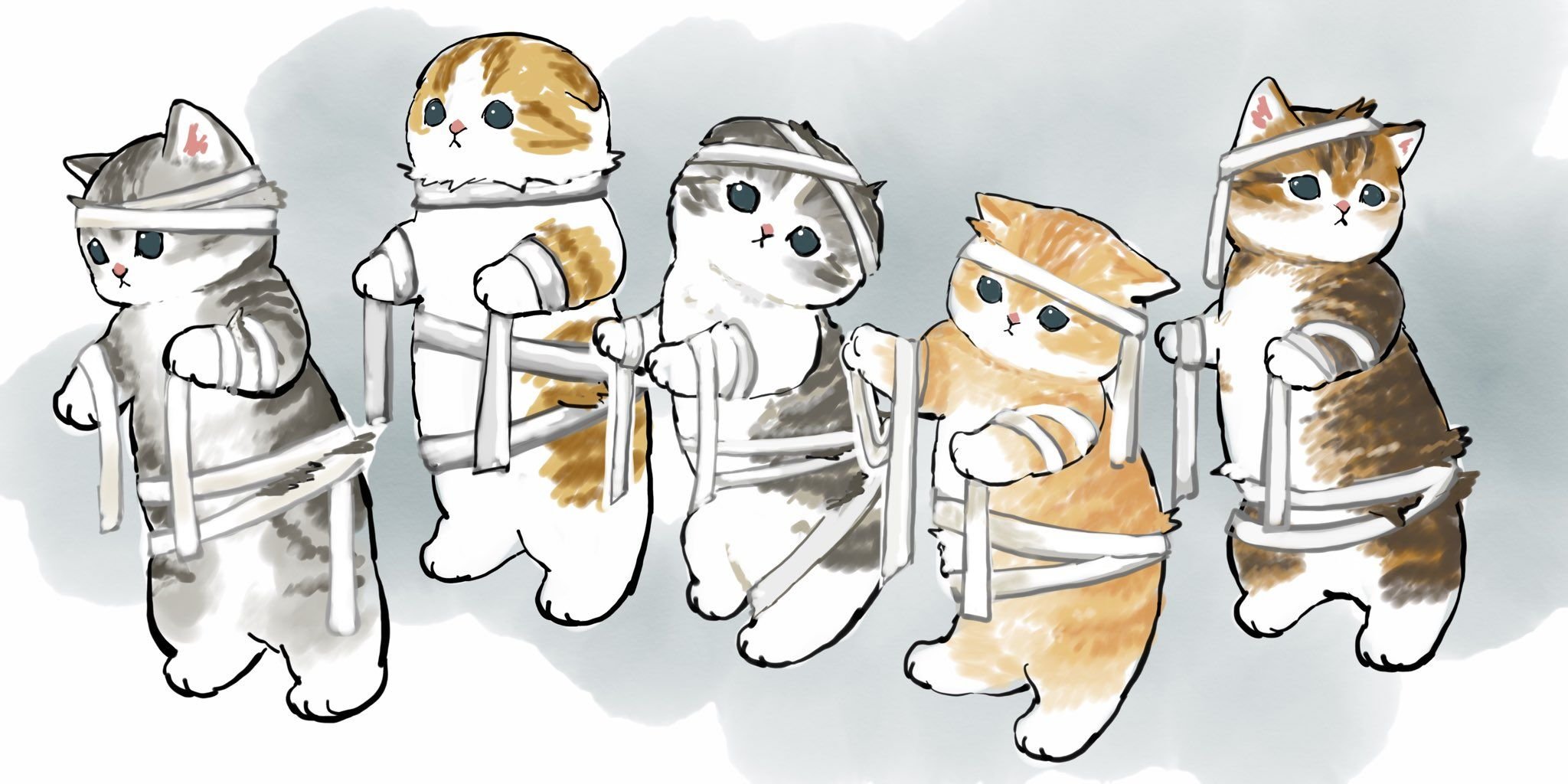 Кошачья банда арт