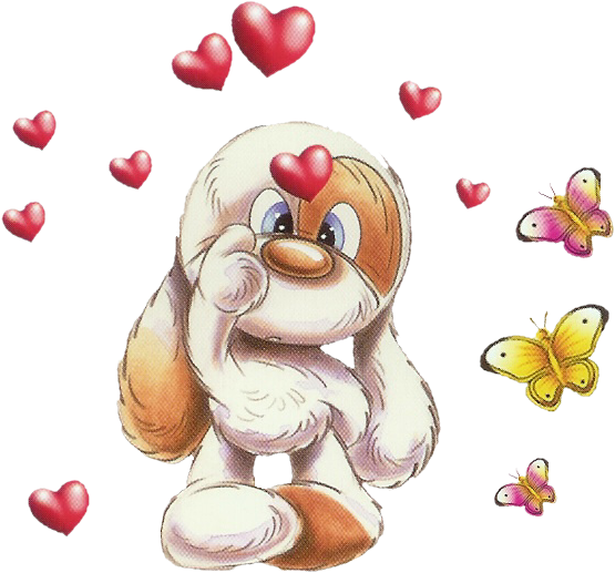 Зверюшки с цветами