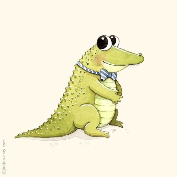 Смешной Крокодильчик