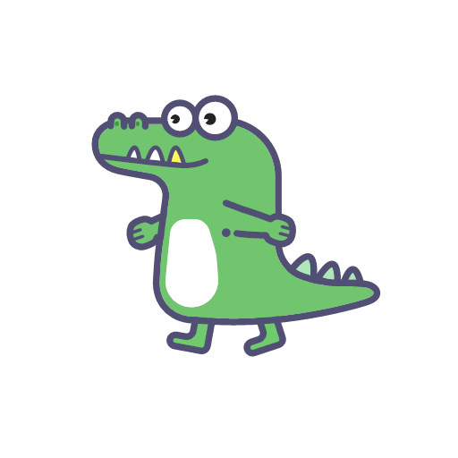 Милые крокодильчики для срисовки