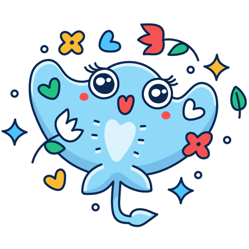 Стикеры ВК Скат