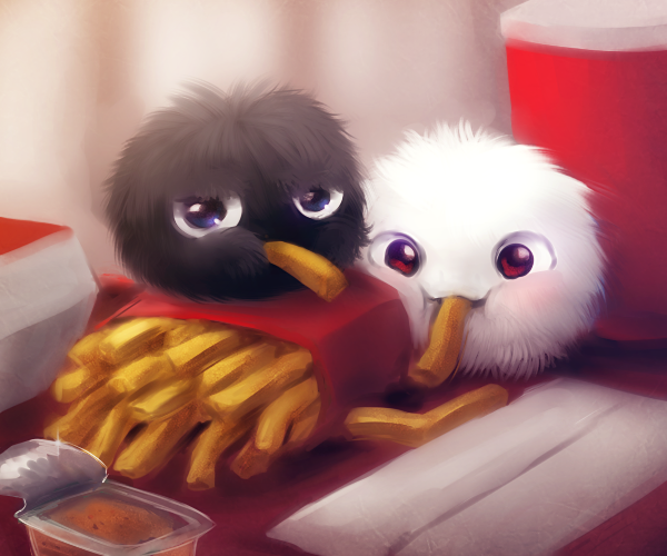 Пушистики арт