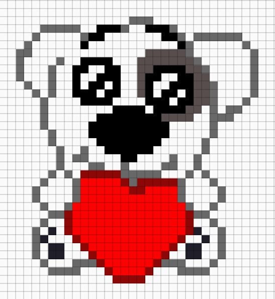 Картинки по клеточкам