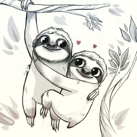 Рисунки для скетчбука легкие и милые