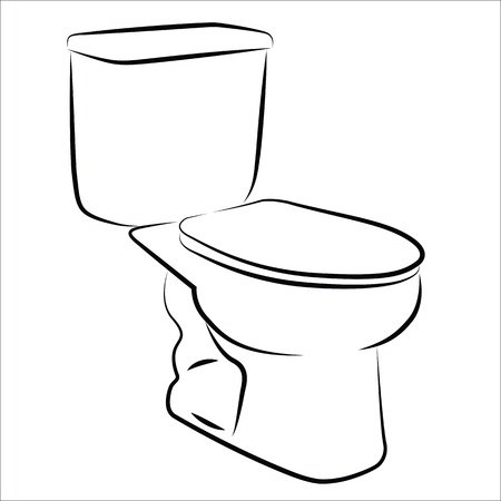 Раскраска туалет