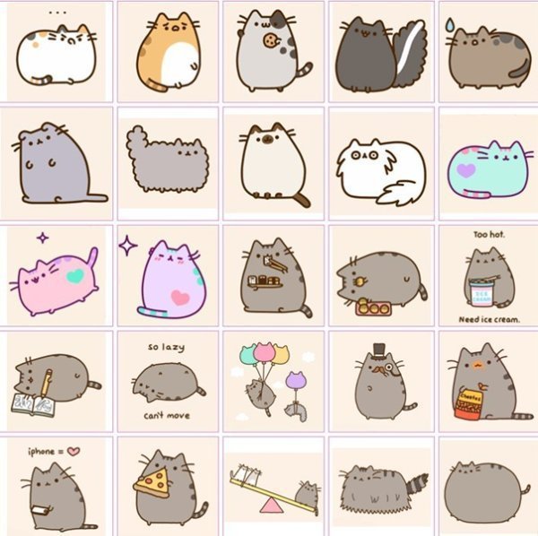 Кот Pusheen