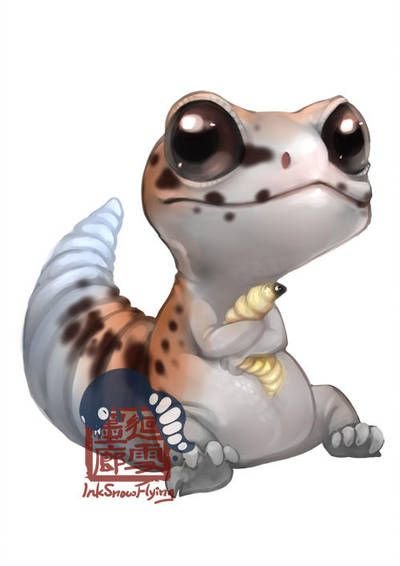 Эублефар арт милый