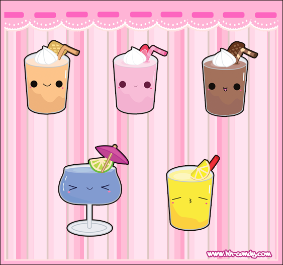 Кавайная еда и напитки