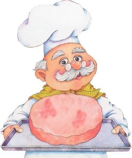 Милый повар рисунок