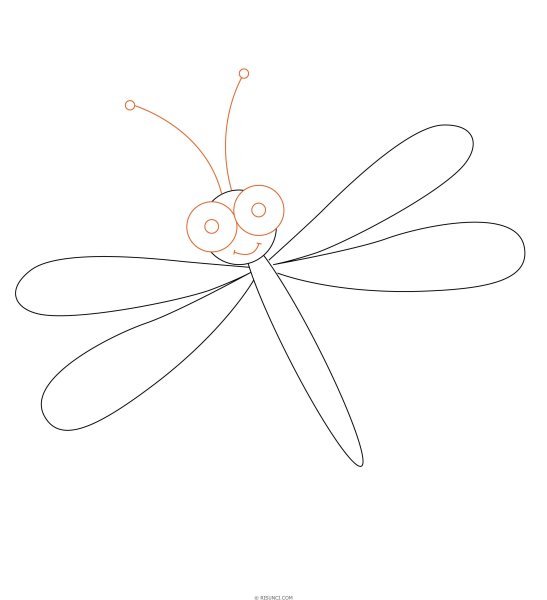 Стрекоза для дошкольников