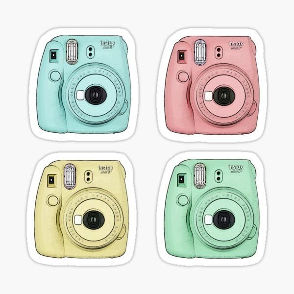 Фотоаппарат наклейка