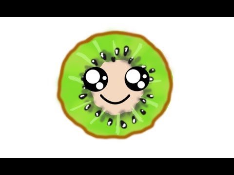 Кавайные рисунки киви