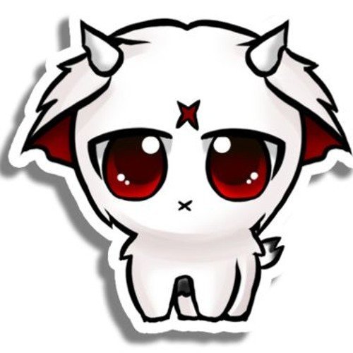 Милый демон для срисовки