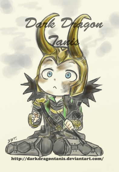 Локи Чиби арт