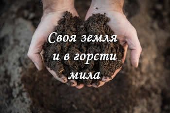 Пословица своя земля и