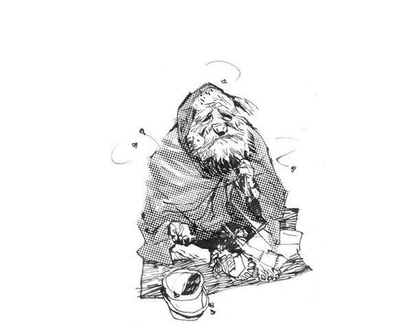 Бездомный рисунок