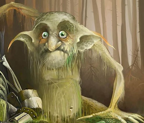 Кикимора Болотная и Леший