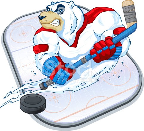 Хоккей рисунок милый (38 фото)