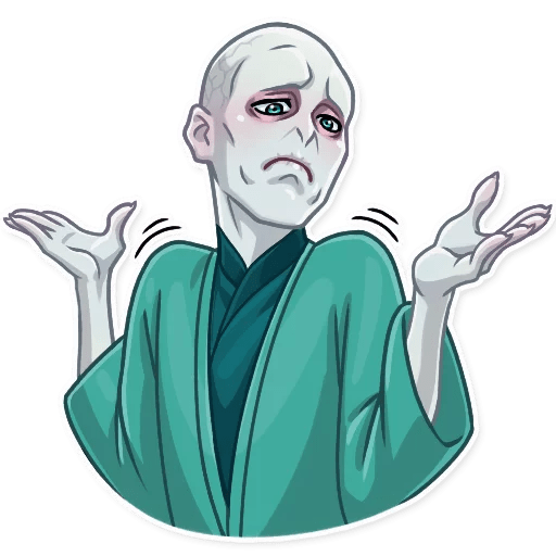 Волан де Морт Стикеры