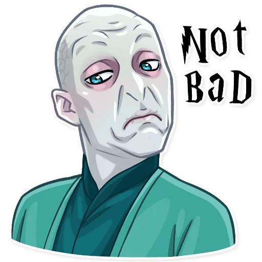 Наклейки Лорд Воландеморт