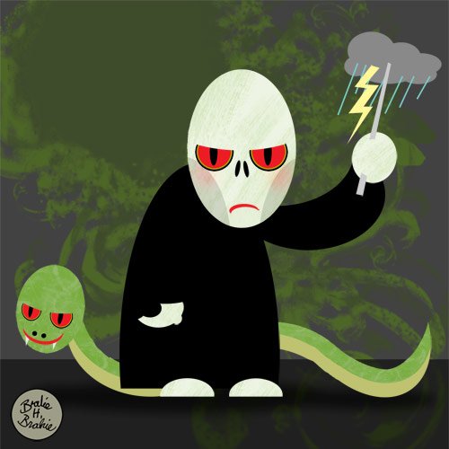 Лорд Волдеморт арт милый