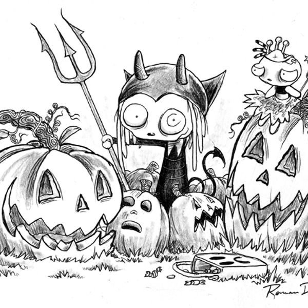 Samhain иллюстрации