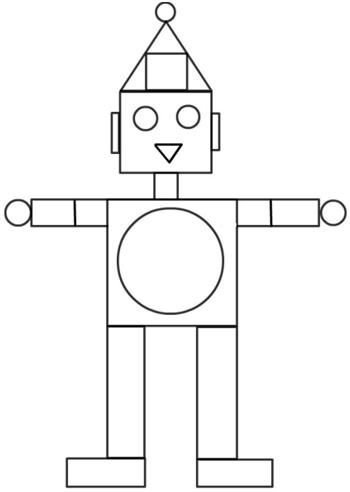 Рисунок состоящий из геометрических фигур сложный (46 фото)