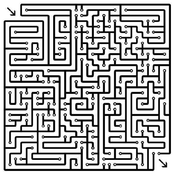 Лабиринт сложный